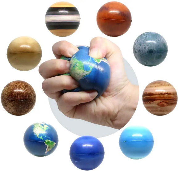 Solar System Stress Balls 10pcs, School Project