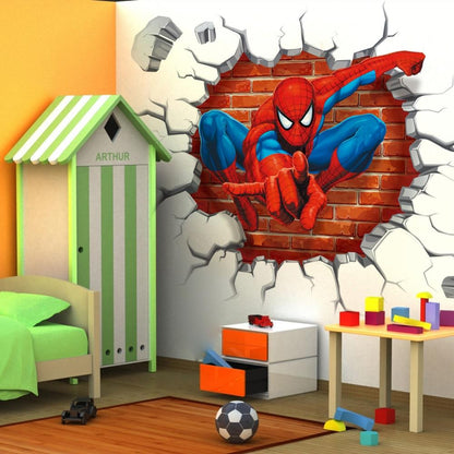 Spider-man ,Hulk Wall Stickers - Nejoom Stationery