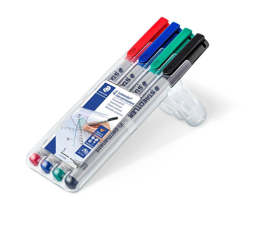 Staedtler Lumocolor non-permanent pen 4 colors