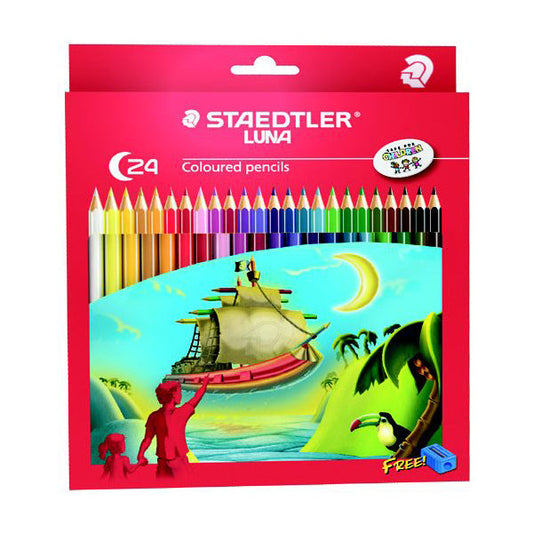 Staedtler Luna 24-Colouring Pencils - ST-136-LC24 - Nejoom Stationery