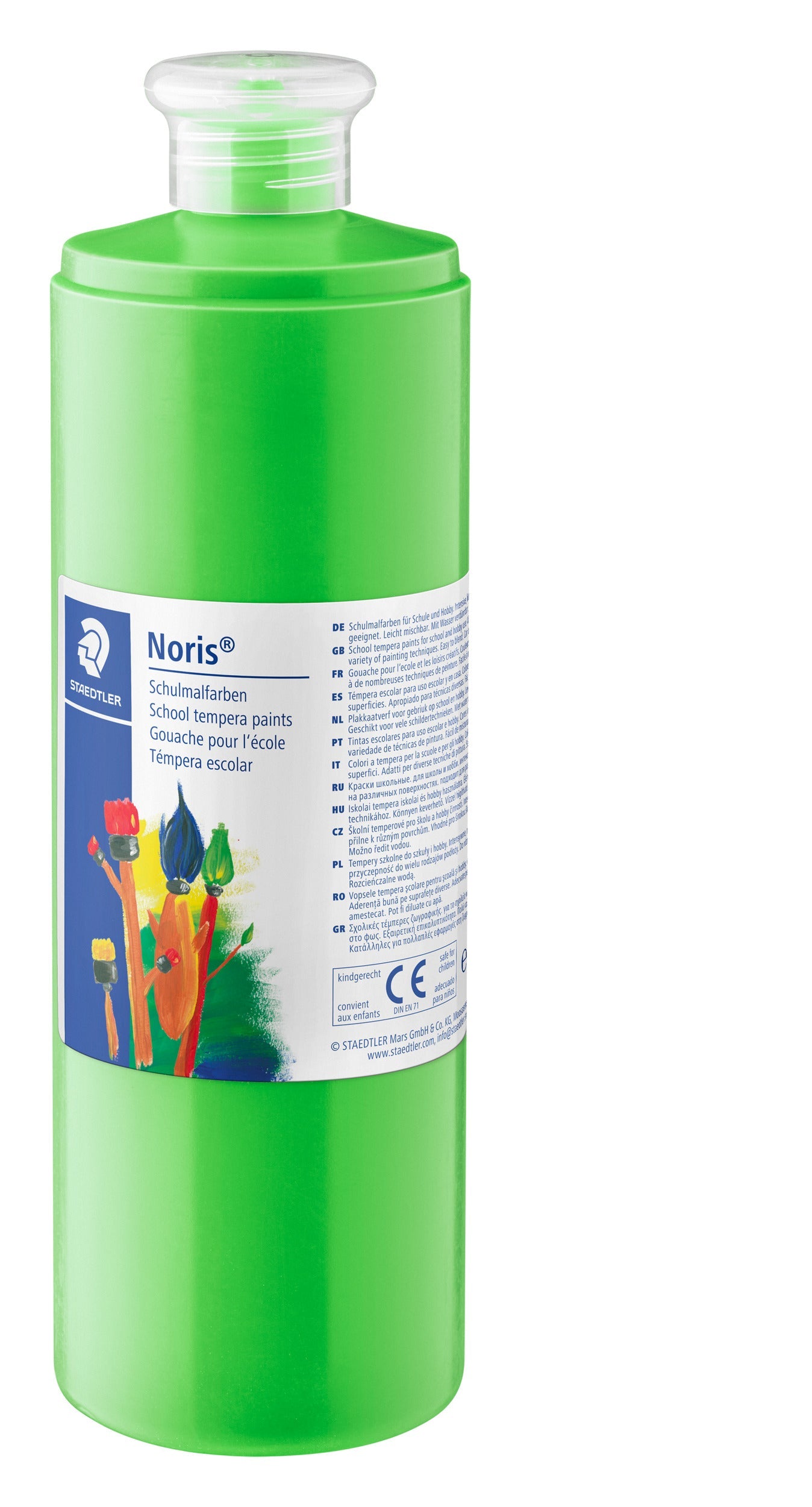 Staedtler Noris School Paint 750ml Light Green