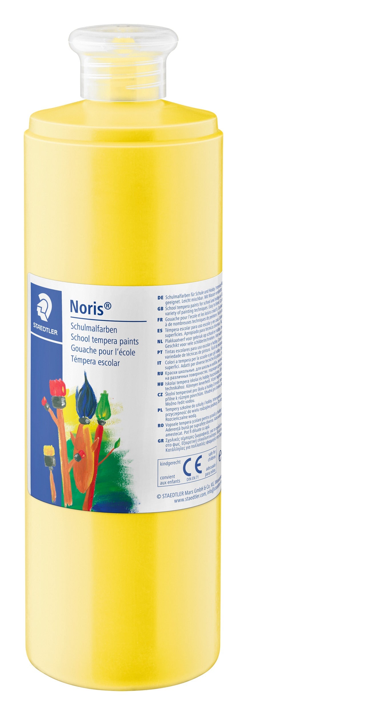 Staedtler Noris School Paint 750ml Yellow