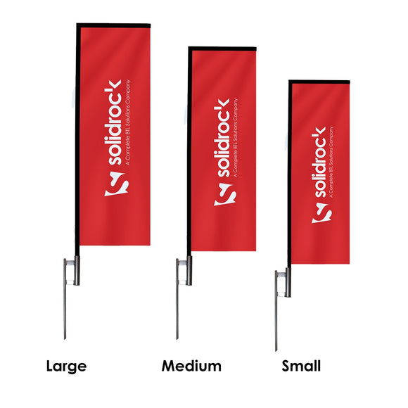 Telescopic Drop Flag -Spike Base - Nejoom Stationery