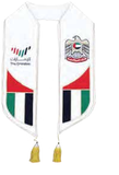 UAE National Day Embroidery Scarf 15x145cm - EmbroideryScarf29