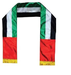 UAE National Day Scarf 17*160 cm