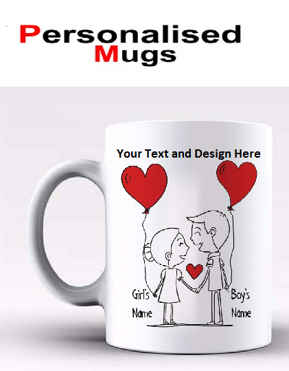 Valentine’s Day Personalised Mug - Gifts