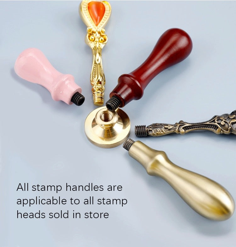 Wax Stamp Wooden Handle - Rose Wood - Nejoom Stationery