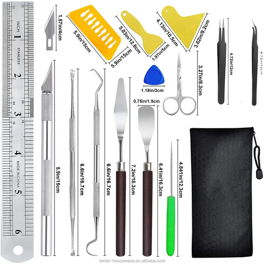 Weed Removal Crafting Vinyl Weeding Tools 17pcs