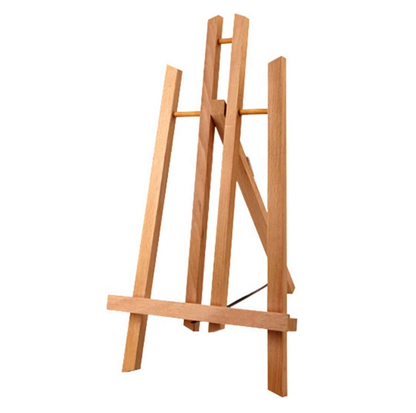 Wooden art triangle easel kids Desk Stand 50cm