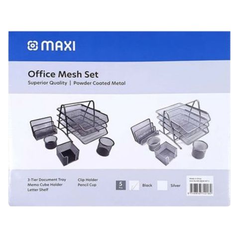 Maxi Office Mesh Set 5 Pc - Nejoom Stationery