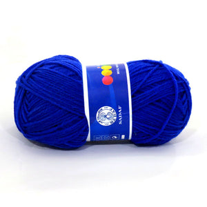 Knitting Yarn Crochet 100g Blue