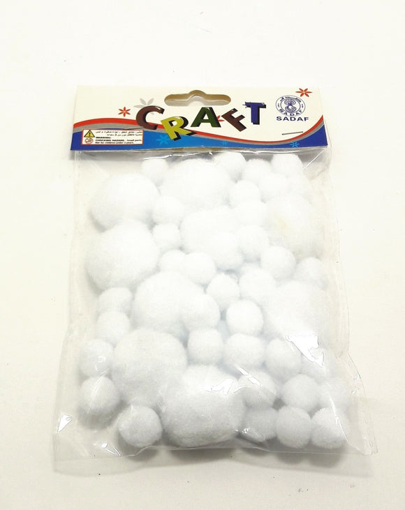 Sadaf Fluffy Decoration Balls