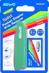KW TRIO Twist Pocket Stapler Blue - Nejoom Stationery