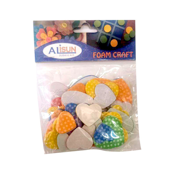 Alisun Foam - Craft Heart Shape Scrap Book Making
