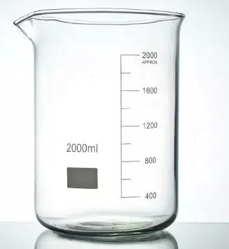 Borosilicate Glass Beaker 2000ml