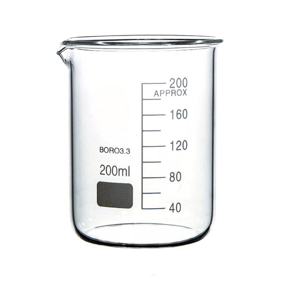 Borosilicate Glass Beaker 200ml