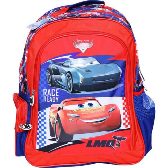 Cars Backpack School Bag 16
