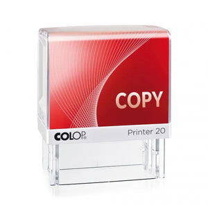 COLOP Printer 20 Stock text Stamp Urgent Duplicate Copy Paid Received A/C Payee