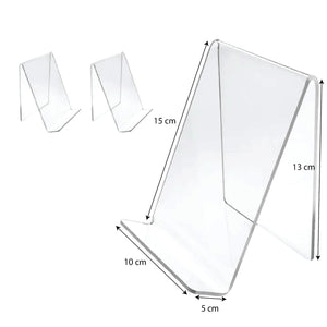 Acrylic Tabletop Display Stand 13cm x 15cm x 10cm