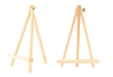 Mini wooden art triangle easel kids Desk Stand 8*15cm