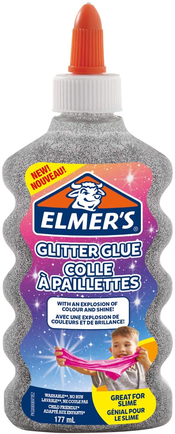 Elmer's Glitter Glue 177 ml Silver