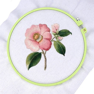 Cross Stitch Round Embroidery Hoop Ring Circle Crafts - Nejoom Stationery