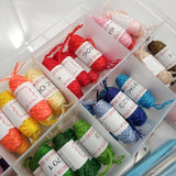 Cross stitch embroidery thread with tools- 50 pcs - Nejoom Stationery