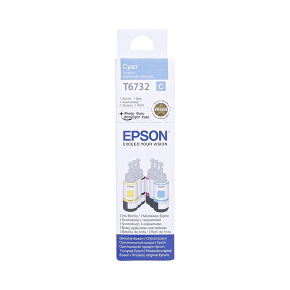 EPSON CYAN T6732 INK L800/L1800 - Nejoom Stationery