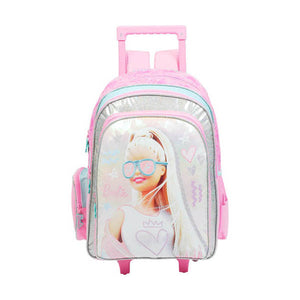 Barbie Trolley Bag School Bag 18"