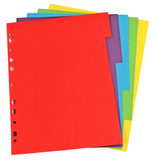 ZS Index Divider 1-6 A4 Colored - Nejoom Stationery