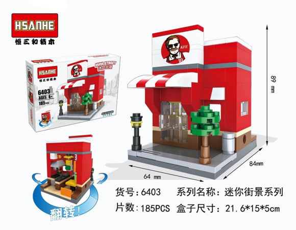 Educational Mini Bricks Lego Set- KFC Store - Nejoom Stationery
