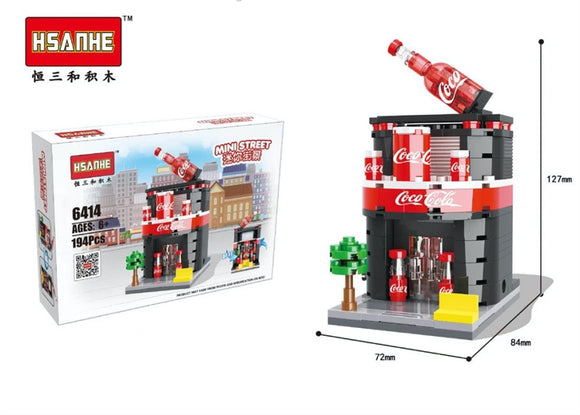 Mini Bricks - Coca Cola Store - Nejoom Stationery