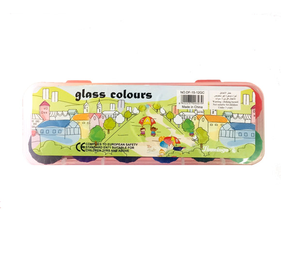 Flamingo Artist Quality 15ml Glass Color Set - Nejoom Stationery