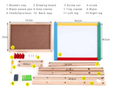 Kids Adjustable Double Side Drawing Board Educational Toys For Kids - Nejoom Stationery