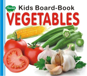 Kids Board Book Vegetables - Nejoom Stationery