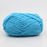 Knitting Yarn Crochet 50g Sky Blue Milk Cotton - Nejoom Stationery