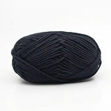 Knitting Yarn Crochet 50g  Black Milk Cotton - Nejoom Stationery