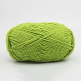 Knitting Yarn Crochet 50g Green Milk Cotton - Nejoom Stationery