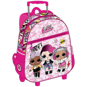 Lol Surprise Trolley Bag School Bag  14 Inch