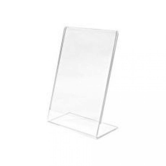L Shaped Stand A3 Acrylic Ad Frame Vertical - Nejoom Stationery