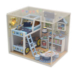 Birthday Gift 3D Wooden Doll House Miniature Toy - Charles Room