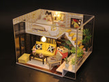 DIY Wooden Doll Houses Crafts - Cynthia's Holiday - Nejoom Stationery