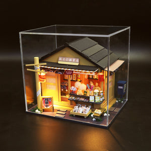 Birthday Gift 3D Wooden Doll House Miniature Toy - Grocery Store - Nejoom Stationery