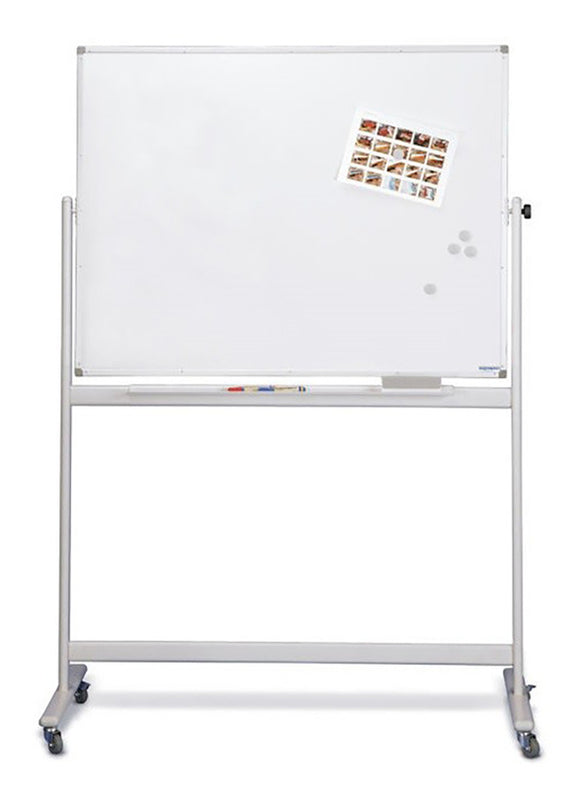 MAGNETOPLAN MOBILE MAGNETIC WHITE BOARDS 120x90