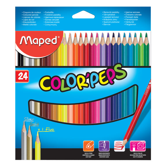 Maped Color Peps Pencils 24 pcs