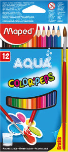 Maped Color Peps Aqua Pencils 12