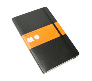 Moleskine Notebook Large Ruled Black Softcover