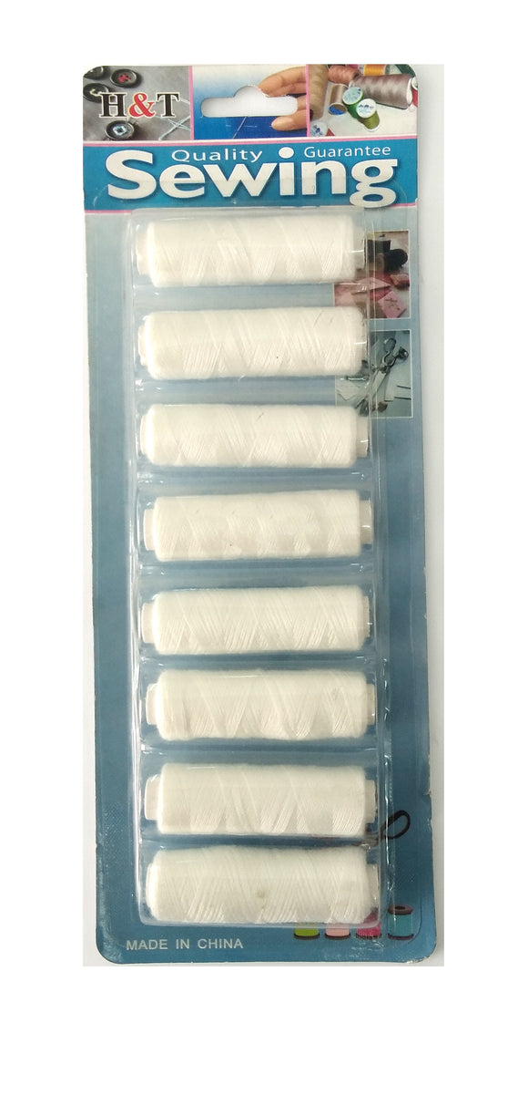 White Cotton Strong Sewing Thread 