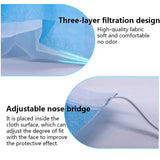 Disposable Face Mask 3Ply Face Mask Ear Loop Face Mask - Nejoom Stationery
