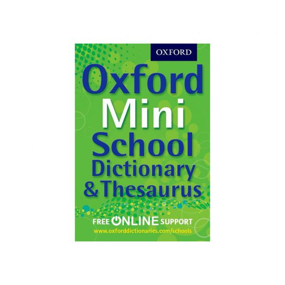 Oxford Mini School Dictionary and Thesaurus - Nejoom Stationery